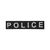 Сменная надпись "Dog Extreme" "POLICE" малая для шлеи "POLICE" 1-2 размера черный 24681 фото