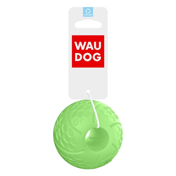 Іграшка для собак М'ячик світлонакопичувальний Waudog 6209 фото