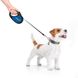 Повідець-рулетка для собак зі світловідбиваючою стрічкою Сміливість Waudog, M, чорний 8125-0231-01 фото 4