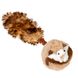 Игрушка для собак Барсук с 2-мя пищалками GiGwi Catch&fetch, искусственный мех, 26 см 75039 фото 1