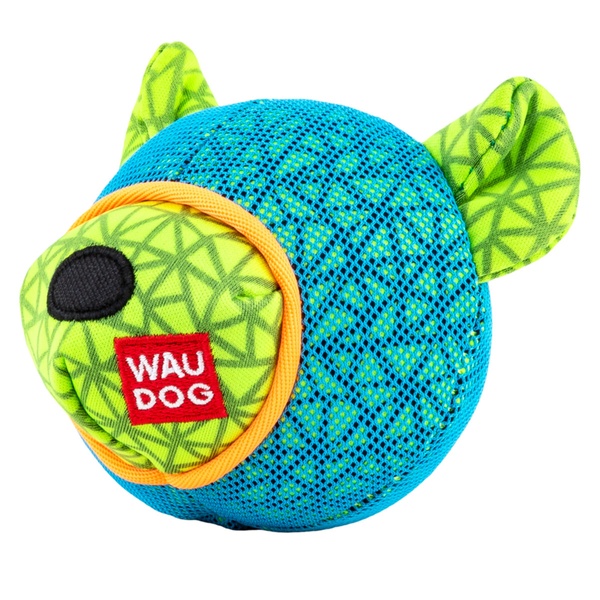 Іграшка для собак Ведмедик Waudog, блакитний 62052 фото