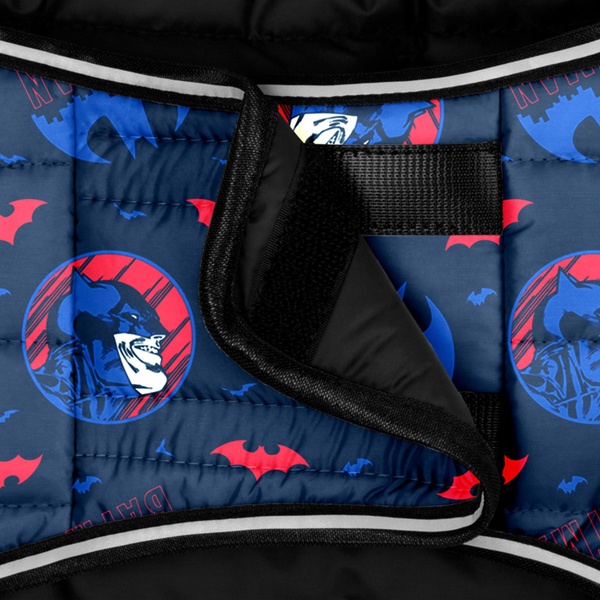 Курточка-накидка для собак Бетмен блакитно-червоний Waudog, XXS 501-4003 фото