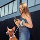 Поводок-рулетка для собак WAUDOG R-leash, круглая, XS-M, до 40 кг, 2,9 м, светоотражающая лента голубой 81272 фото 6