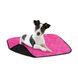 Лежанка для котів і собак двостороння Airyvest, S, рожево-чорний 0076 фото 1