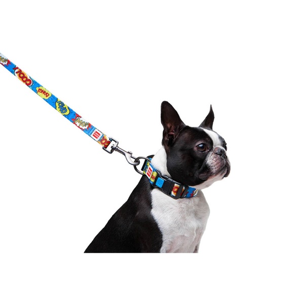 Поводок для собак нейлоновый WAUDOG Nylon, рисунок "ВАУ", Ш 15 мм, Дл 122 см 4889 фото