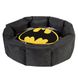 Лежанка для собак WAUDOG Relax, рисунок "Бэтмен 2", со сменной подушкой, S, Ш 34 см, Дл 45 см, В 17 см 224-0151 фото 1