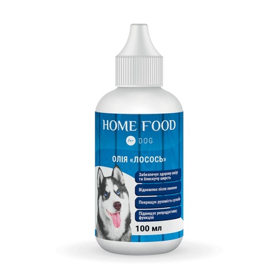 Фітомін для собак олія "Лосось" для здоров’я шкіри та блиску шерсті 100 мл 4828335100100 фото
