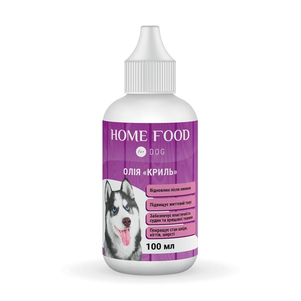 Фитомин для собак масло "Криль" для восстановления после линьки 100 мл 4828335200100 фото
