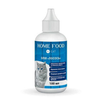 Фитомин для кошек масло "Лосось" для здоровья кожи и блеска шерсти 100 мл 4828335110100 фото