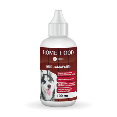 Фитомин для собак масло "Амарант" для восстановления в послеоперационный период 100 мл 4828335400100 фото