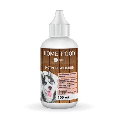 Фитомин для собак экстракт "Ренавит" для профилактики мочекаменной болезни 100 мл 4828336500100 фото