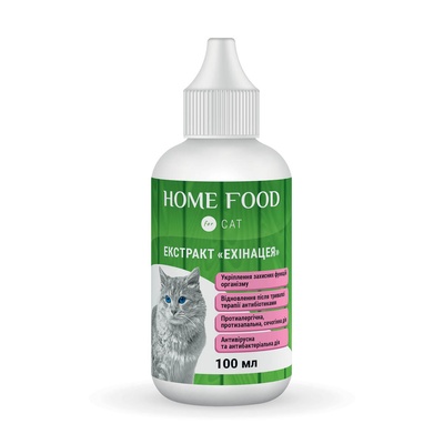 Фитомин для кошек экстракт "Эхинацея" для укрепления защитных функций организма 100 мл 4828336110100 фото