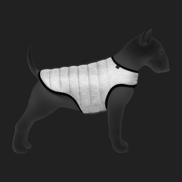 Курточка-накидка для собак світловідбиваюча Waudog, XXS 5489 фото