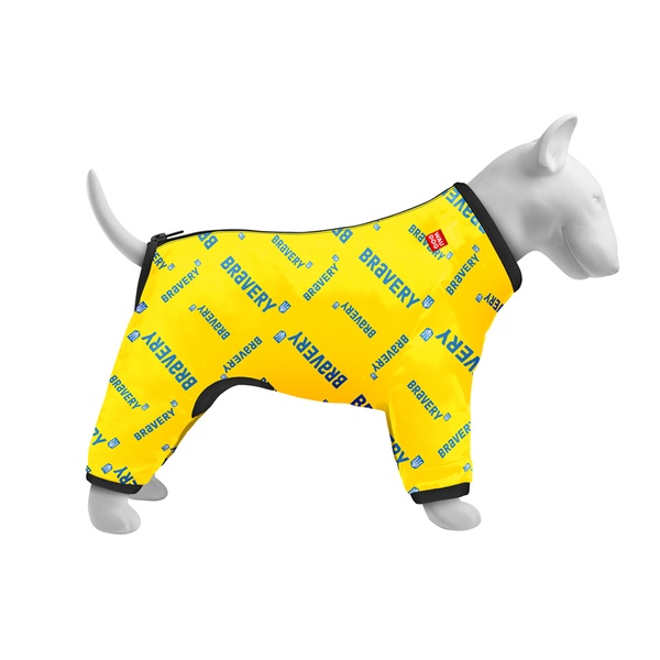 Ветровка для собак WAUDOG Clothes, рисунок "Смелость", XS22, В 30-34 см, С 19-21 см 5322-0231 фото