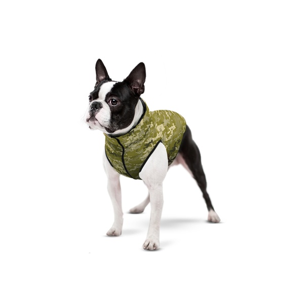 Курточка для собак Мілітарі Waudog, XS 22 401-4026 фото