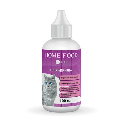Фитомин для кошек масло "Криль" для восстановления после линьки 100 мл 4828335210100 фото