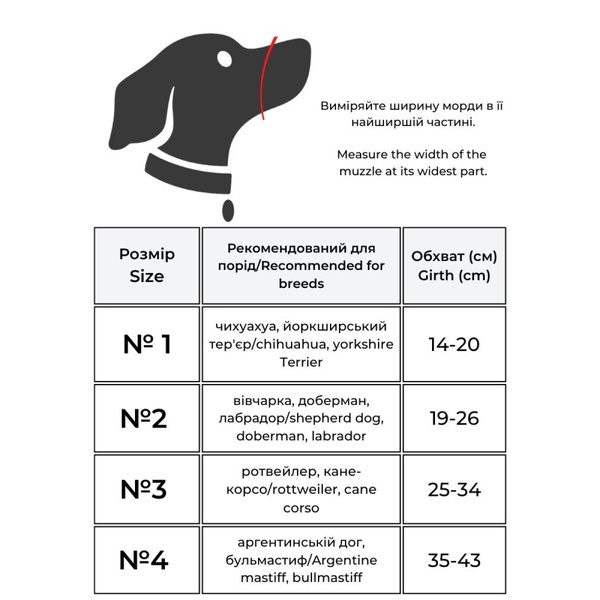 Намордник для собак WAUDOG Nylon, рисунок "Милитари", пластиковый фастекс, размер S, О 14-20 см 350-4026 фото