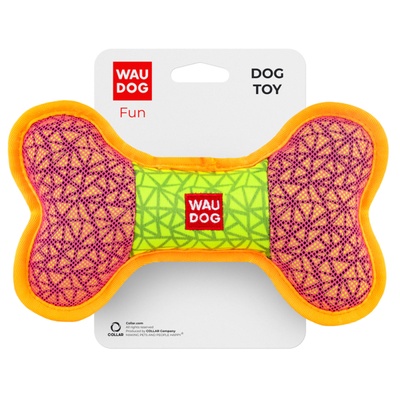 Іграшка для собак Кістка Waudog, рожевий 62087 фото